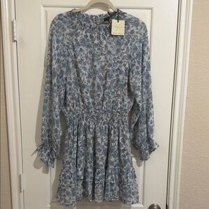 Dress Forum Blue Floral Dress